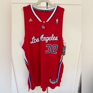 Blake Griffin 32 LA Clippers XXL Adidas basketball swingman jersey SIGNED!